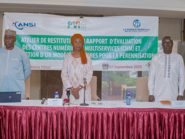 PVI-ANIS: Atelier de restitution de l’étude d’impact et de pérennisation des Centres Numériques Multiservices (CNM)
